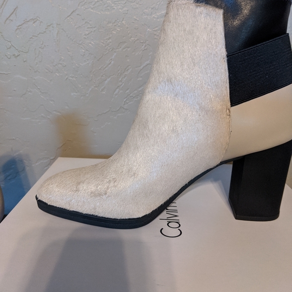 Calvin Klein calf fur boots - Picture 6 of 8